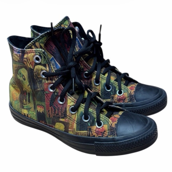 RARE Converse Chuck Taylor LAIKA Paranorman Mens 5 Womens 7 Zombie Nation - Picture 2 of 11